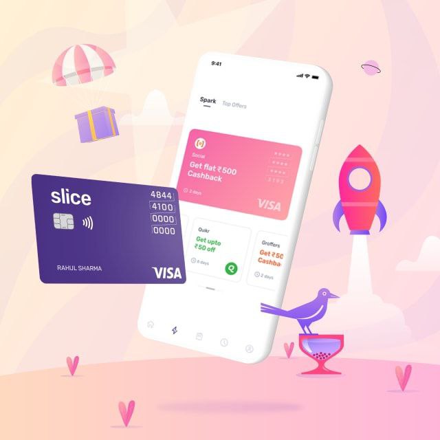 Enroll Slice Super Card & Get Rs.300 Cashback On 1st Transaction Of Rs.10 Or More