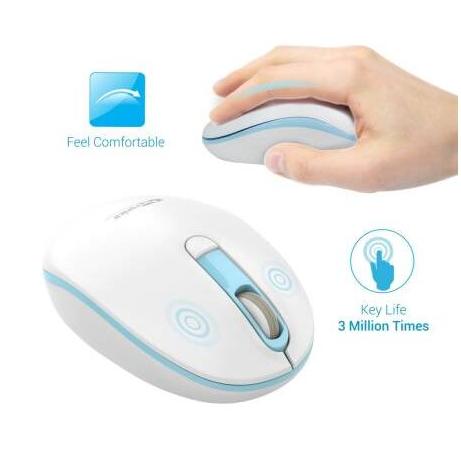 Portronics POR 015 Toad 11 Bluetooth Wireless Mouse with 2.4GHz Technology