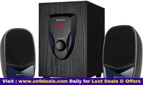 Zebronics ZEB- BT2220 10 W Bluetooth Laptop/Desktop Speaker 2.1 Channel