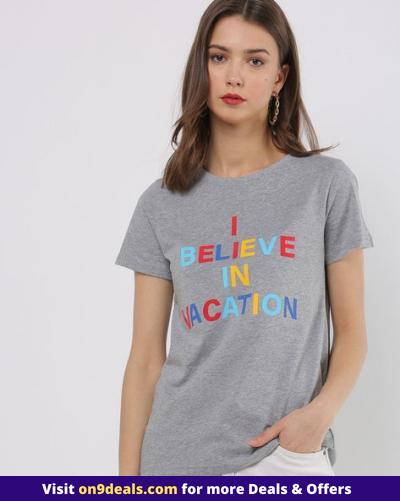 Ajio - Buy 17 Women's T-shirts at Rs 1020