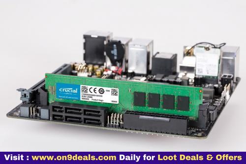 Crucial 8GB Single DDR4 2666 MT/s PC4-21300 SR x8 DIMM 288-Pin Memory - CT8G4DFS8266