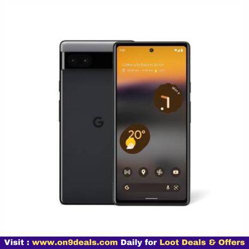 Google Pixel 6a 128GB 6GB RAM Google Tensor Dual Sim 5G Mobile Pixel Camera