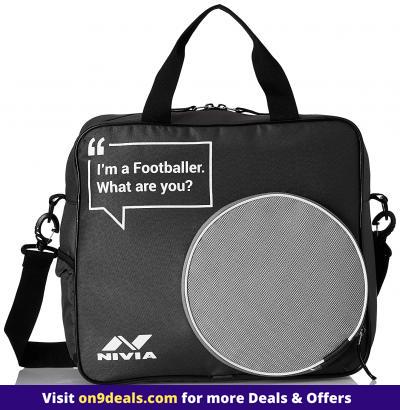 Nivia 5244 Game Bag Royal Grey/Black