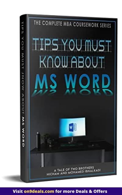 Tips You Must Know About Ms Word – eBook Kindle Edition