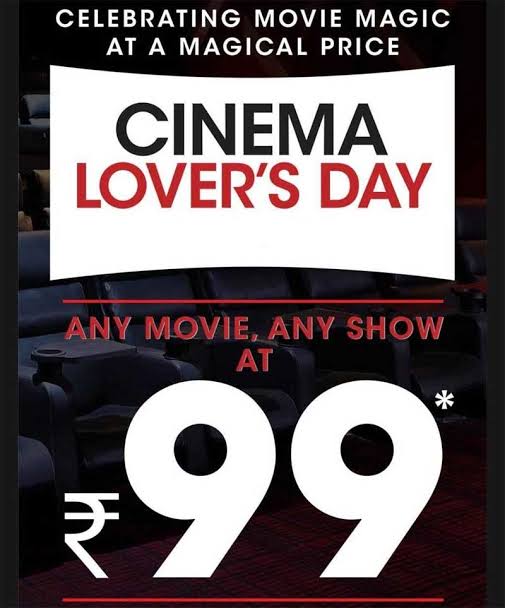 National Cinema Lovers Day Extravaganza: Get Every Movie Ticket at 99