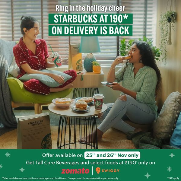 Indulge in Starbucks Delights: The Return of the Starbucks Rs 190 Offer