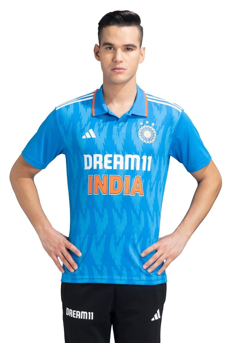 Unleash Your Cricket Fandom with Adidas Official India ODI Fan Jersey @ Rs.899