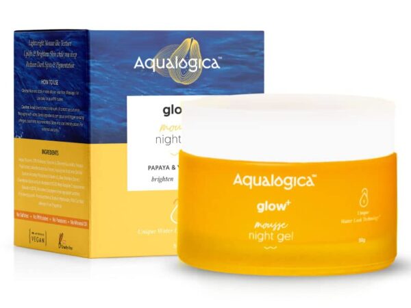 Get FREE Aqualogica Glow+ Mousse Vitamin C Night Gel Amazon