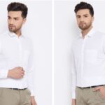 White Men Formal Shirts