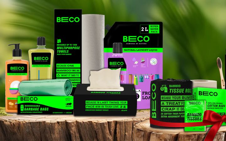 Beco Buy Eco-Friendly Anything for ₹349 & Get 5 Products FREE