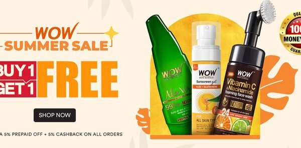 Elevate Your Skincare Routine with Wow Skin Science Summer Sale