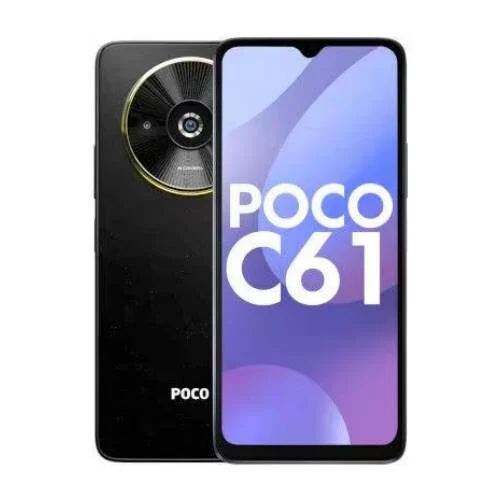 POCO C61 Budget Smartphone 6GB Ram 128GB Storage at Rs 6174