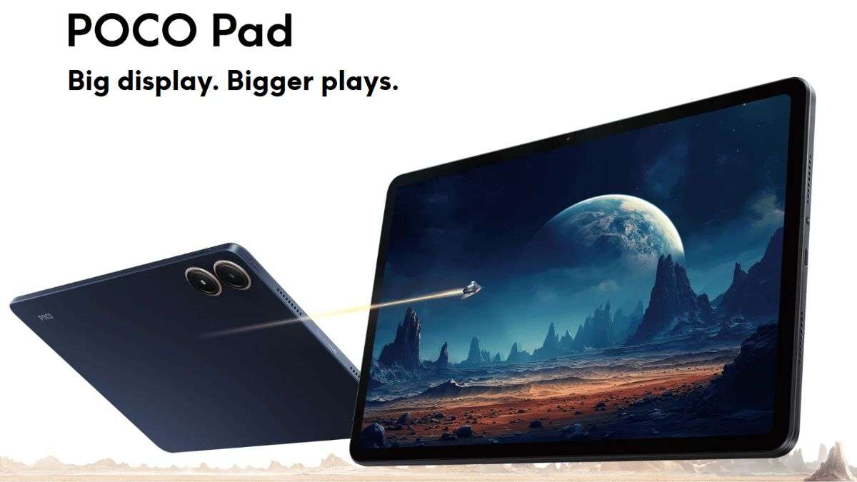 POCO Pad 5G Tablet – 8GB RAM, 256GB ROM, 12.1” Quad HD Display Snapdragon at Rs 18,249