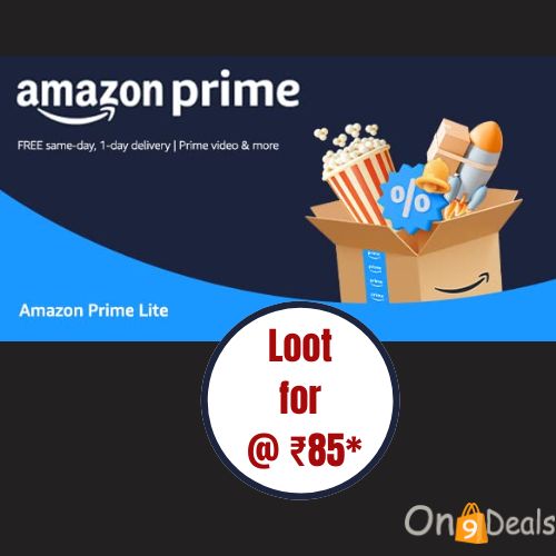 Amazon Prime Membership Loot: Get Shopping Edition for ₹85 | Amazon Lite Edition for ₹414