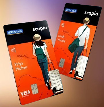 Scapia Credit Card: Lifetime FREE Credit Card | Unlimited Domestic Lounge Access