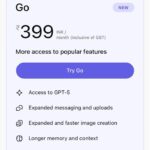 ChatGPT Go plan