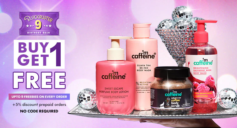 mCaffeine 9th Birthday Bash Sale